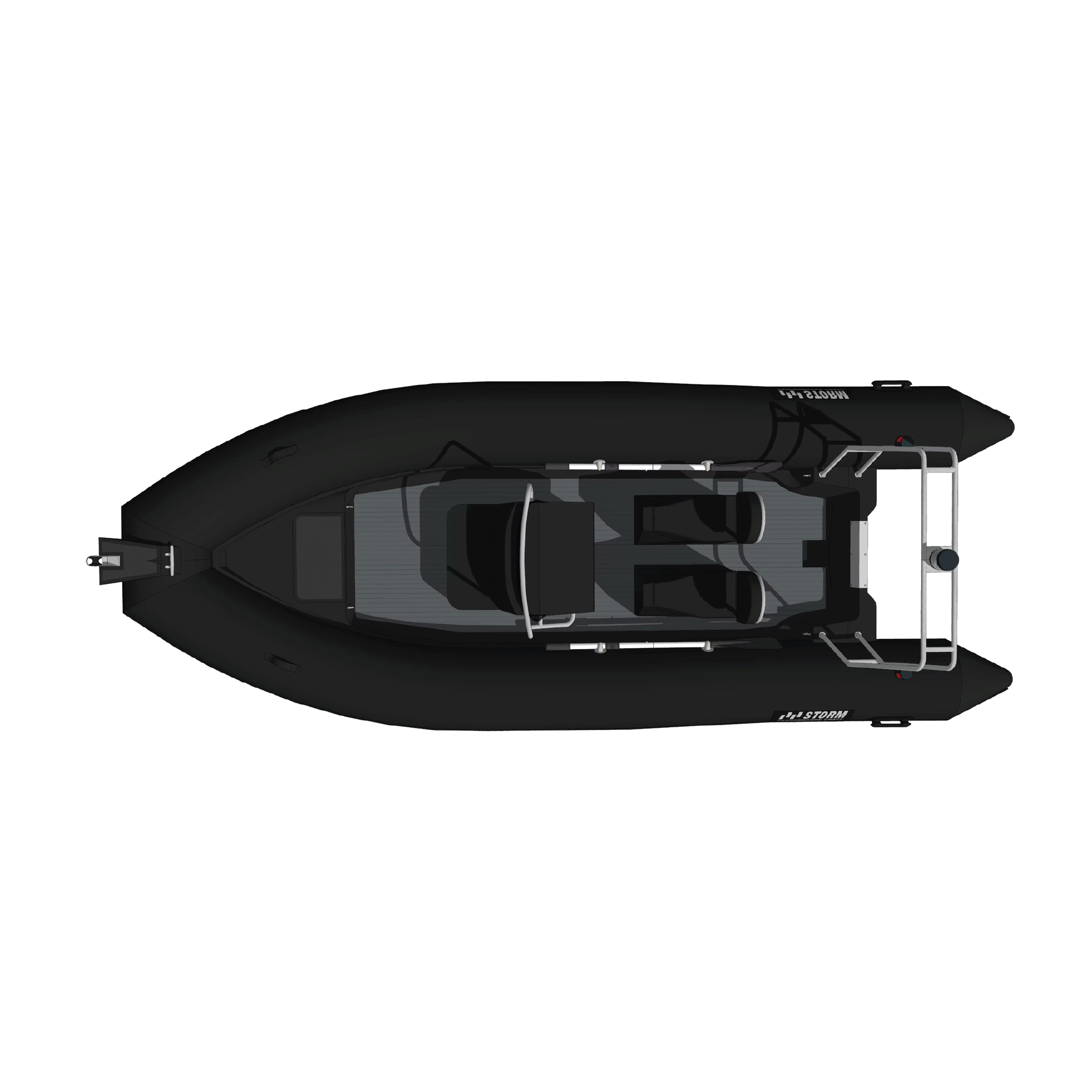 storm strike 5 - 5m rib boat for sale