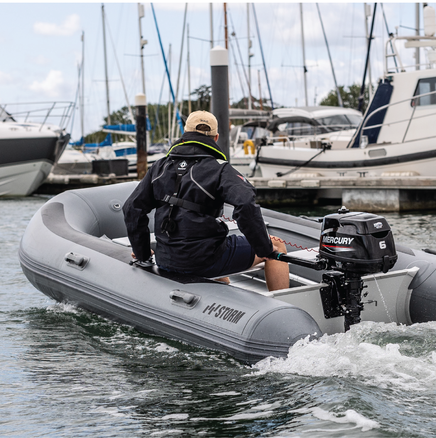 VX42 HardDeck Inflatable Boat (Hypalon)