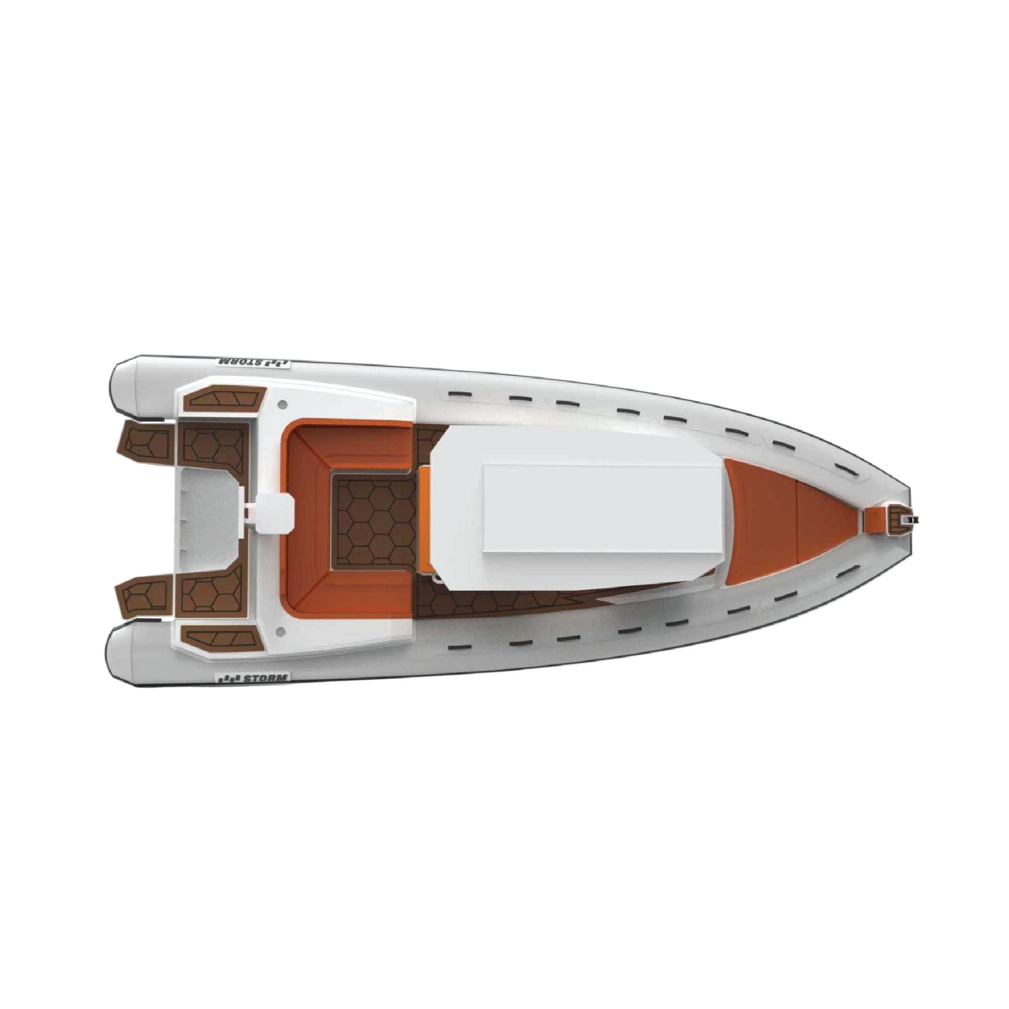 storm charge 8m rib boat for sale