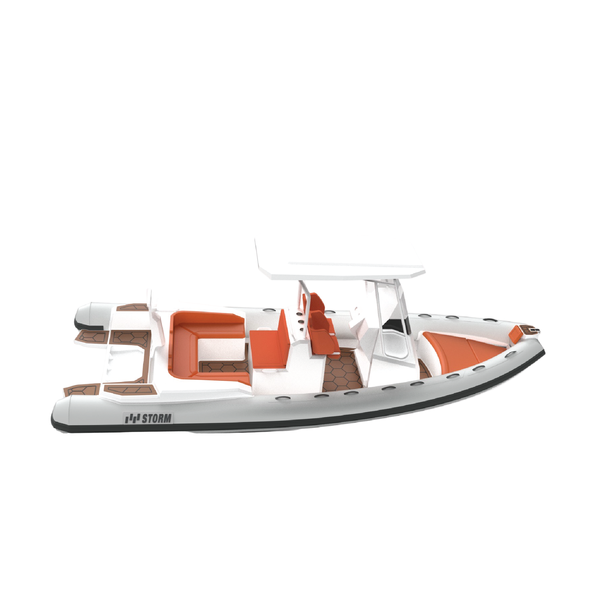 8 metre rib boat for sale - storm charge