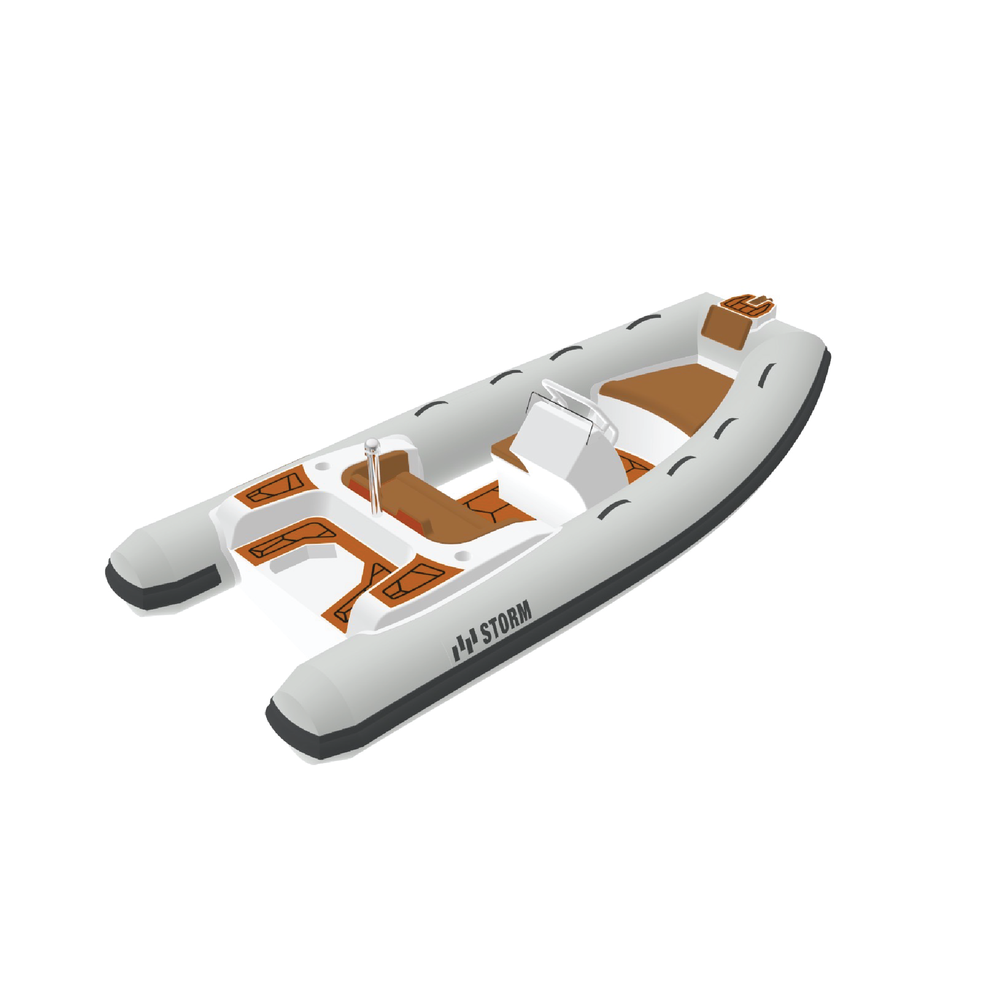 storm chaser 4 rib boat for sale